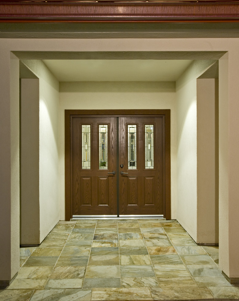 Interior of Hawaii Church of Perfect Liberty showing peaceful worship space with warm lighting